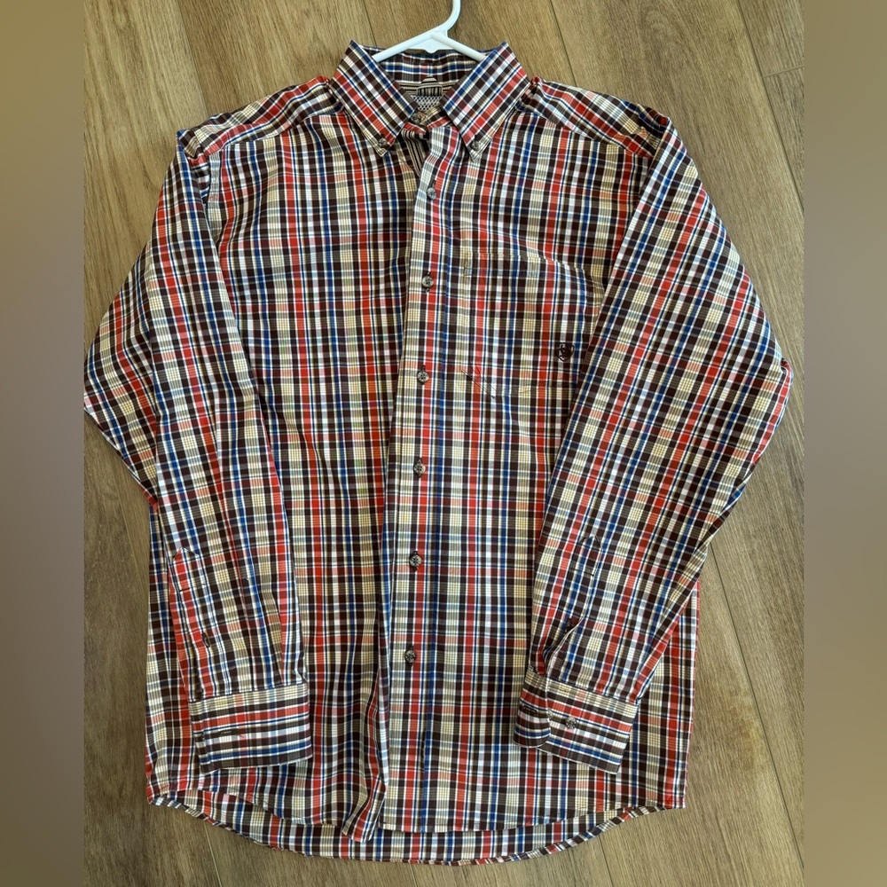 Ariat Pro Series Long Sleeve Button Down Small